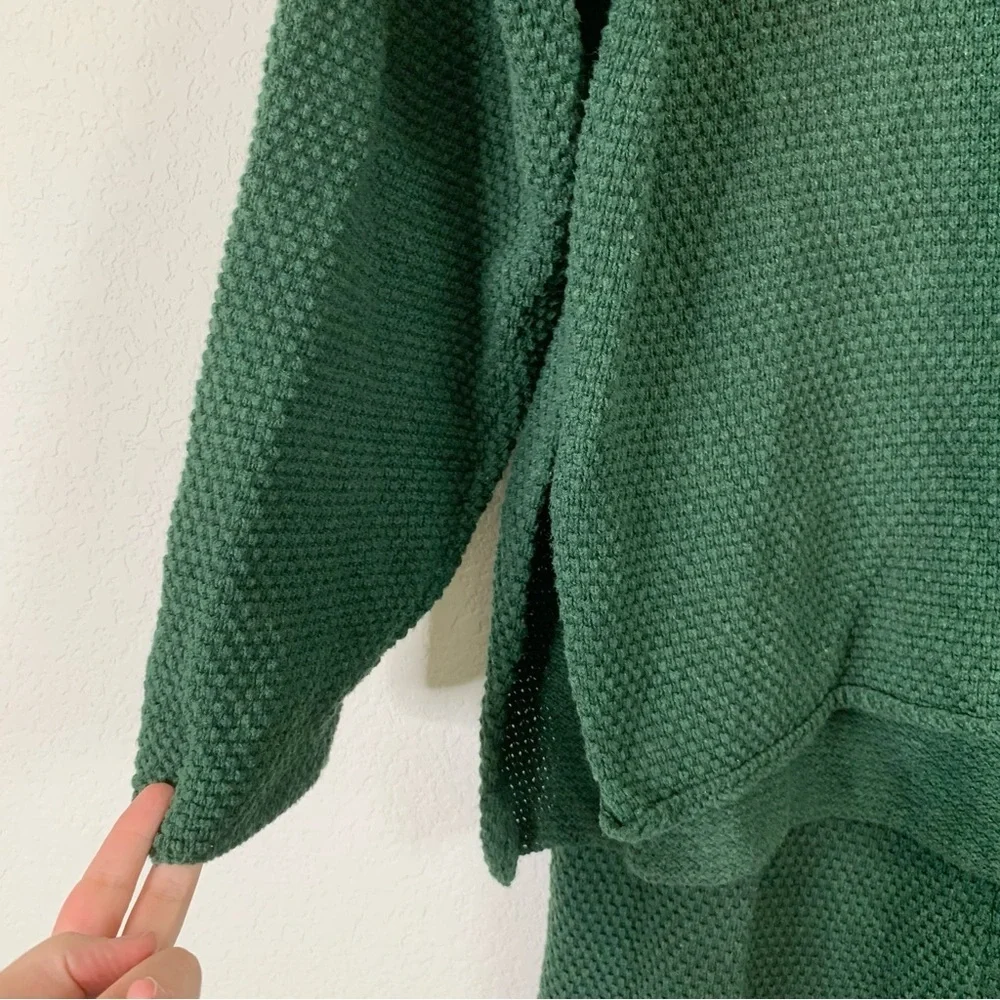 Free People Beach Dark Green Hailee Set top/ Pants S